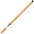 Premium-Fasermarker - STABILO Pen 68 - 1 Stück - fluoreszierendes Orange